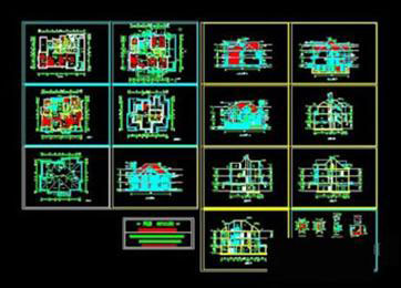 Villa Autocad Blocks 24